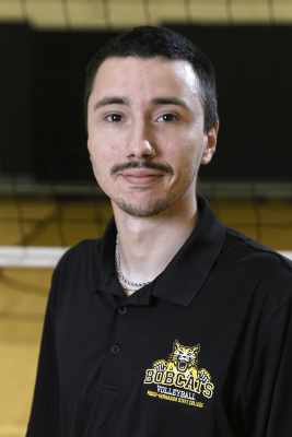 Portrait of Franky Zamora, Assistant Volleyball Coach