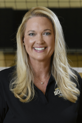 Portrait of Deann Newton, Head Volleyball Coach