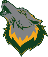 Florida Gateway College logo of a wolf