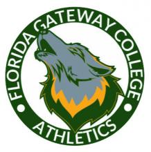 Florida Gateway Wolf mascot logo